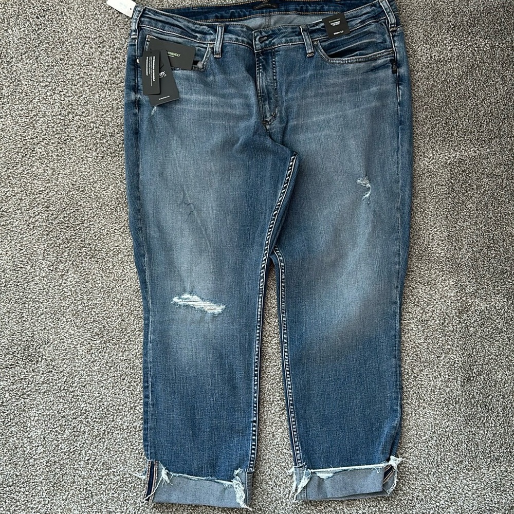 Silver Jeans Co capri